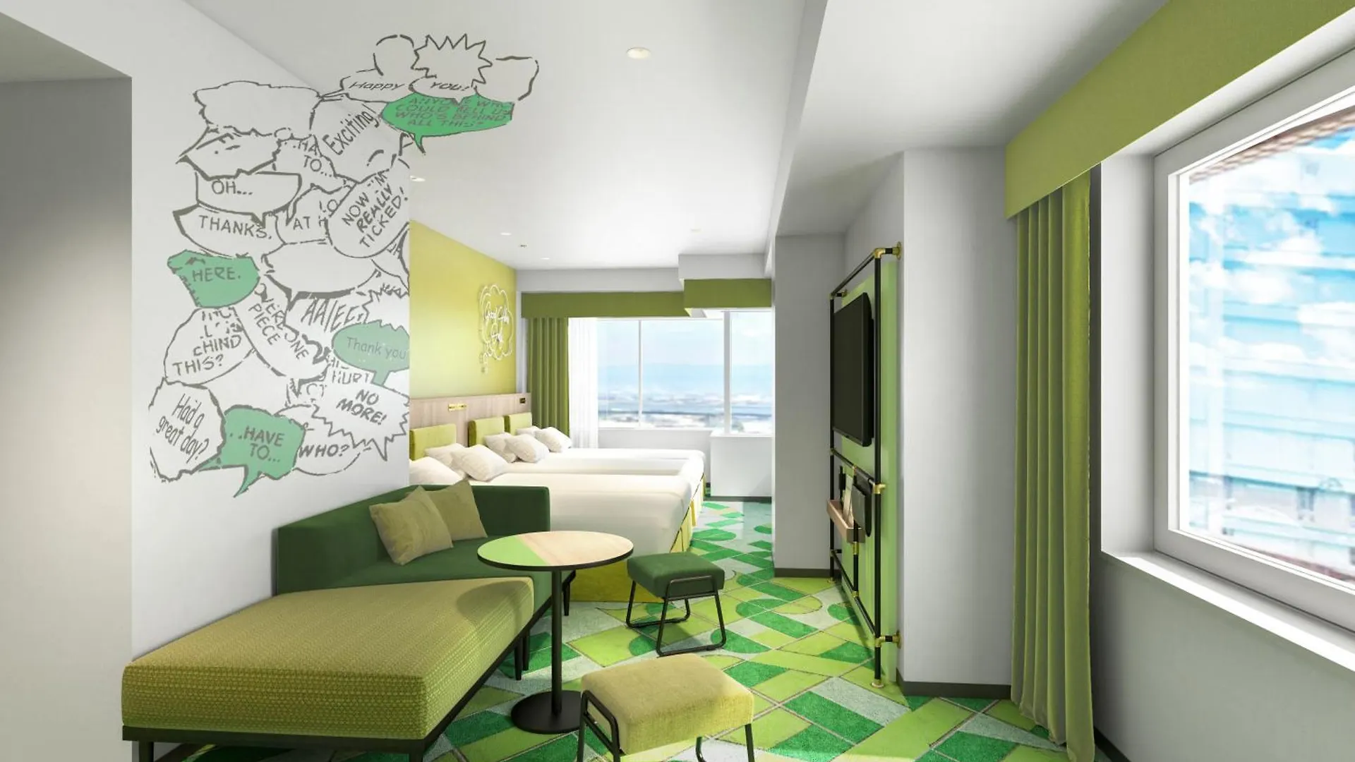 Hotel Kintetsu Universal City Ōsaka 3*,  Japon